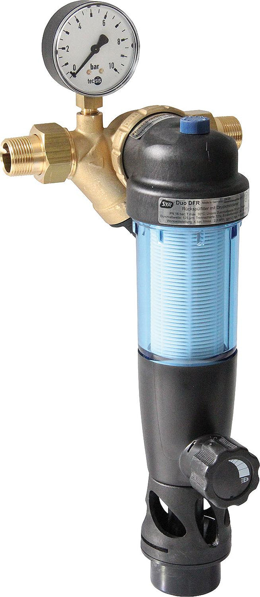 SYR backwash filter with pressure reducer DN 25