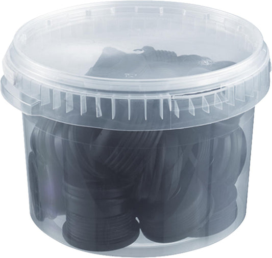 HT rubber nipple assortment transparent