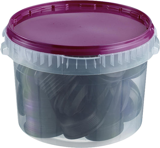 HT rubber nipple assortment red