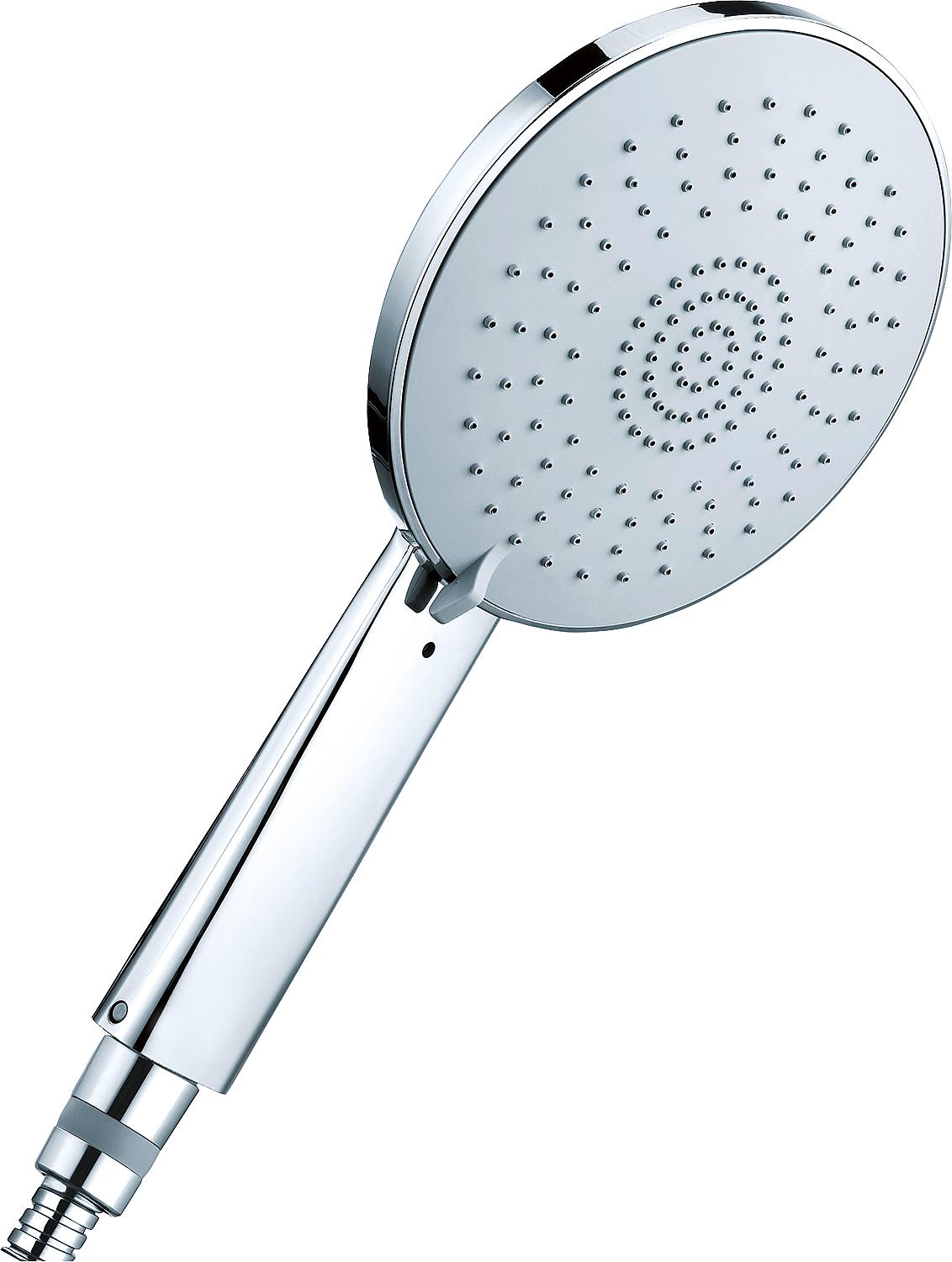 Mixa 3 Fitair hand shower, 3 spray patterns, ø 110 mm, chrome