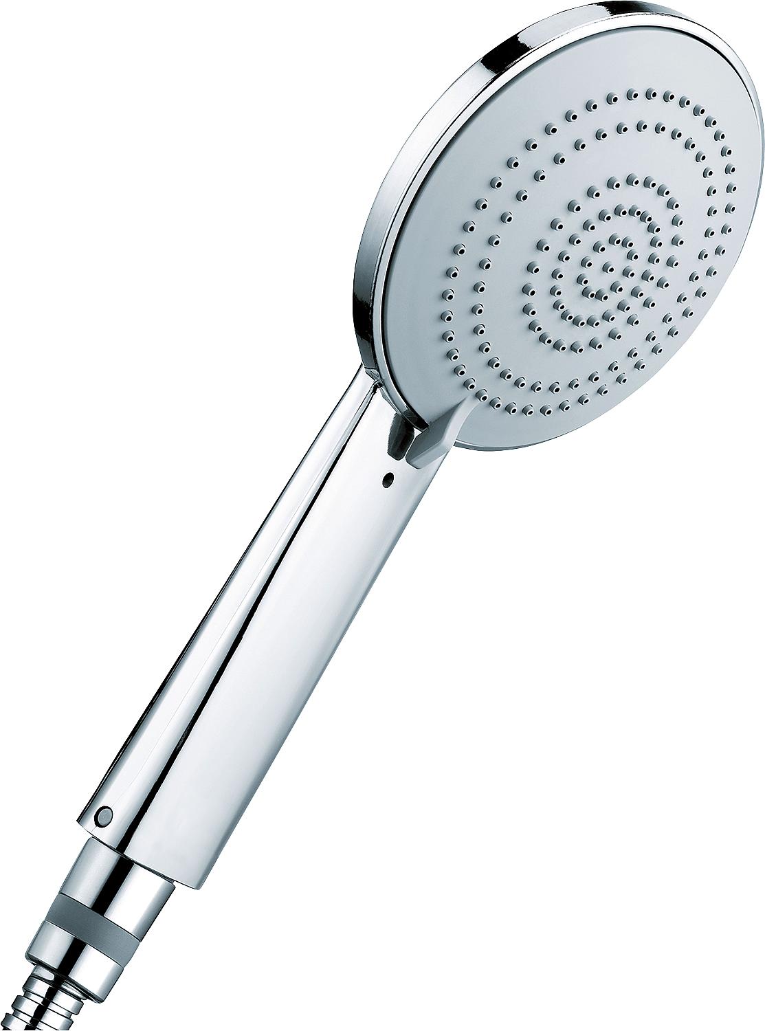 Mixa 3 Fitair hand shower, 3 spray patterns, ø 110 mm, chrome