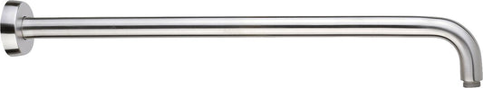 Wall connection pipe DN15 (1/2") L=400 mm brushed stainless steel