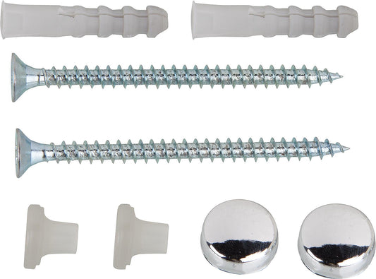 Mounting hardware for floor-standing toilets and bidets
