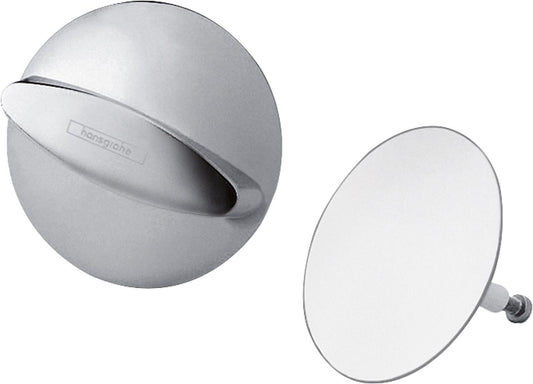 Flexaplus complete set for standard and special bathtubs, consisting of handle and safety plug - chrome