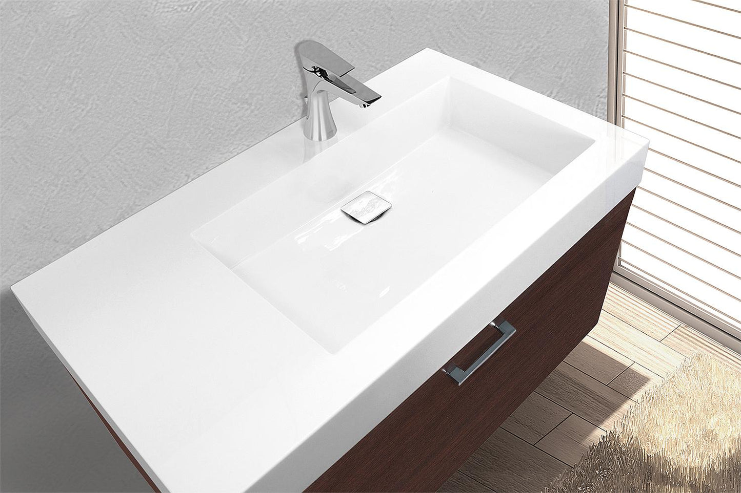 Bathroom furniture set ELISA series MAA, Thea oak, width 905mm