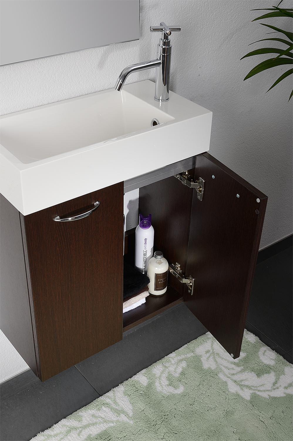 ENISAR bathroom furniture set, Thea oak