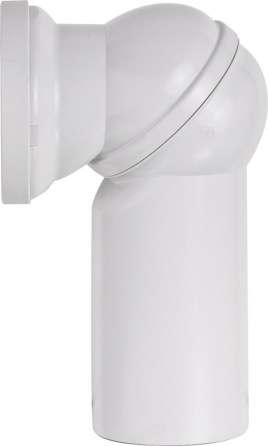 Universalanschluss 0°-90°, DN 100 (Atlasbogen)