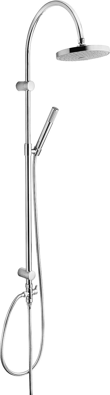 Brause-System Puna Stabhandbrause + Kopfbrause Ø 190 mm chrom