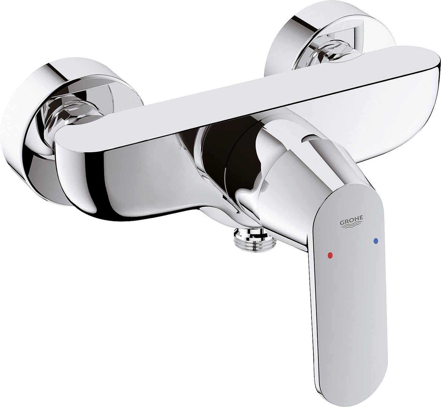Grohe Eurosmart Cosmopolitan chrome surface-mounted shower mixer