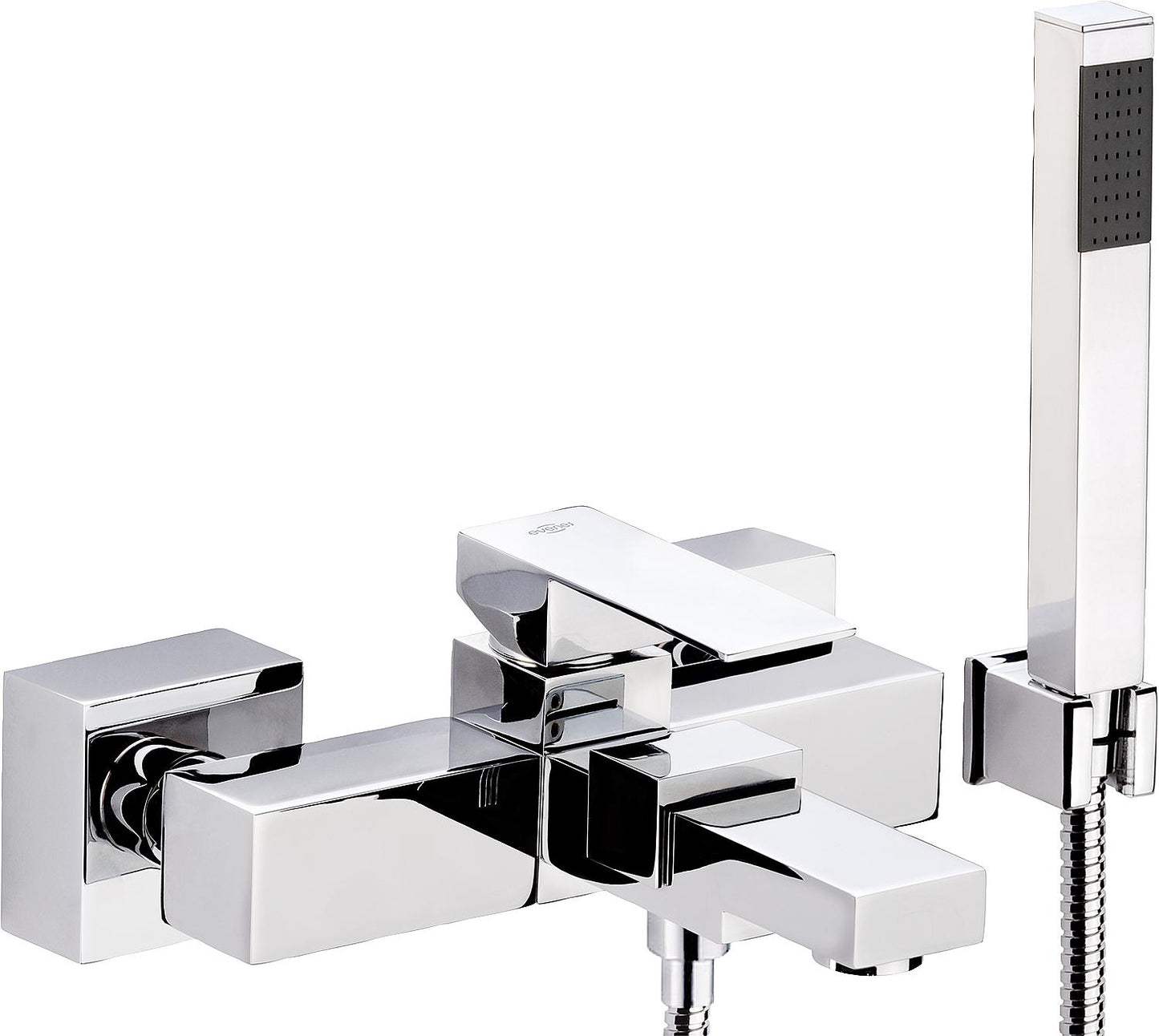 Ensemble mitigeur de baignoire Skyline à montage en surface avec douchette, saillie de 190 mm, chromé