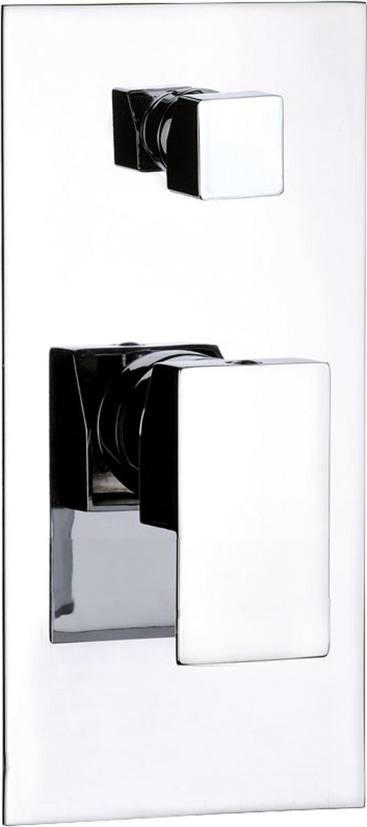 UP-Wannenmischer Skyline Rosette 85x175 mm chrom