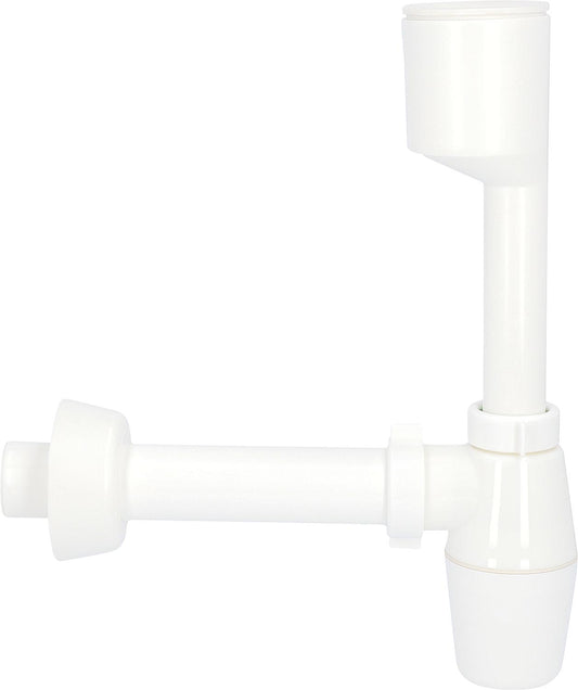 Siphon pour flacon d'urinoir D=40x230 mm PP / ABS blanc