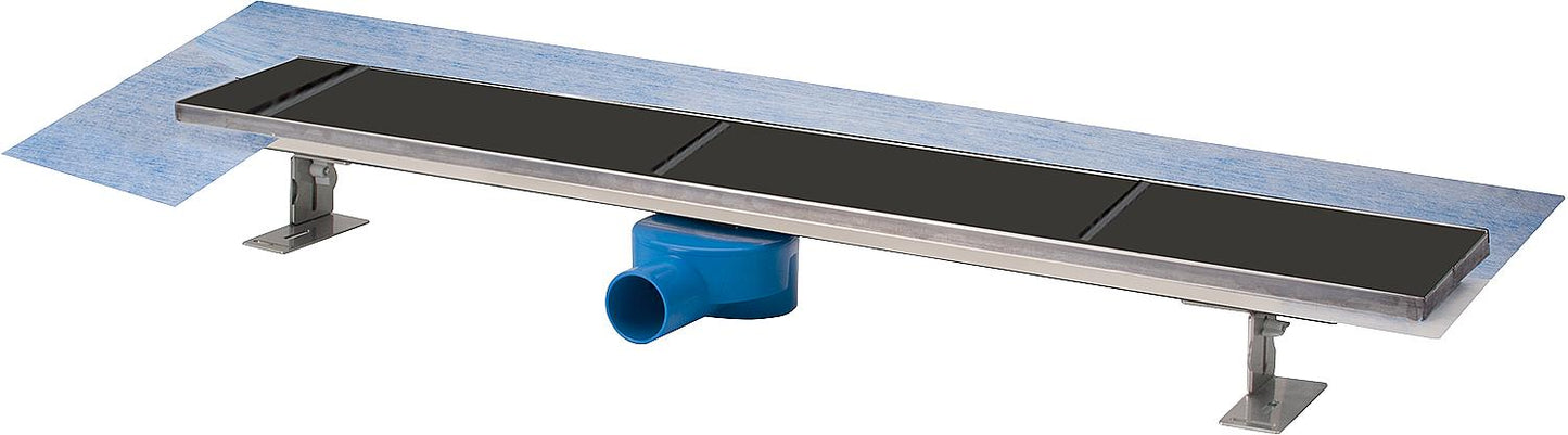 Caniveau de douche Evenes 1200 mm avec insert carrelable