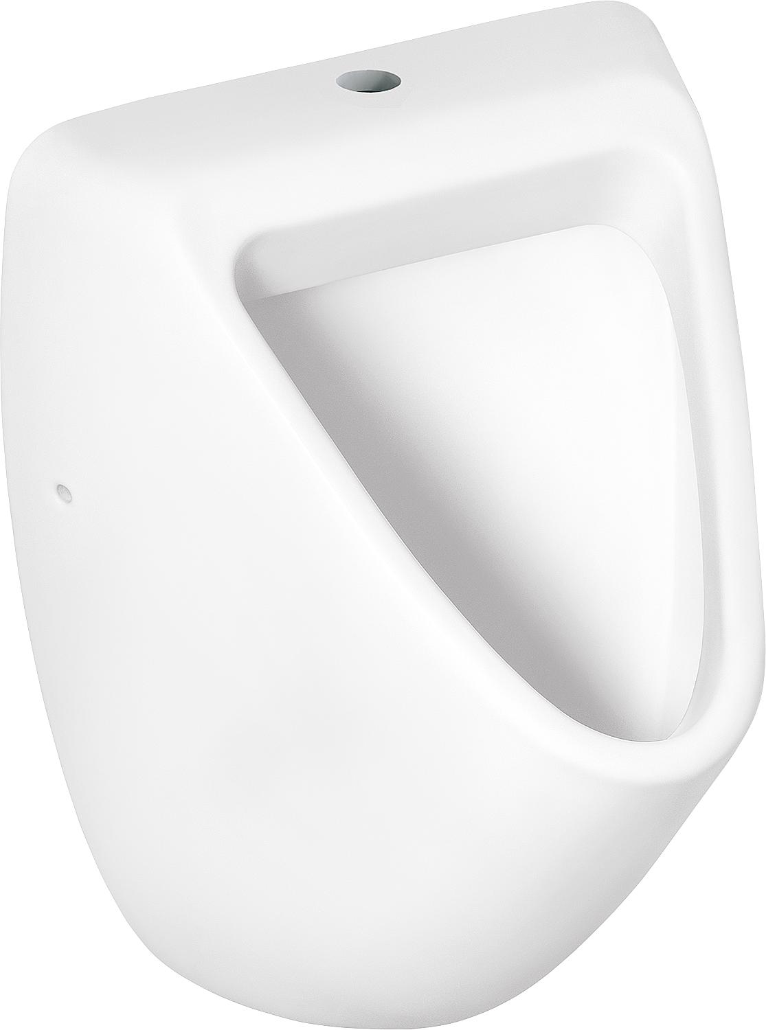 Ideal Standard Eurovit suction urinal, top inlet, WxHxD: 360x560x335 mm, ceramic, white