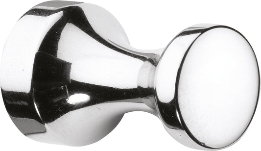 Metal towel hook, chrome-plated