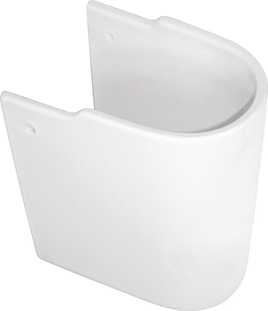 Semi-column Ideal Standard Connect Cube for washbasin (WxHxD): 195x340x280 mm, ceramic, white