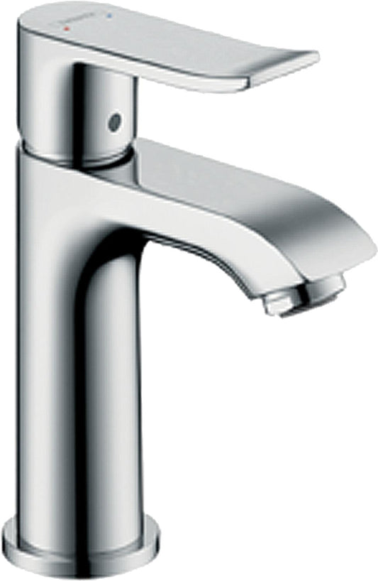 Hansgrohe Metris 100 basin mixer, 89 mm projection, chrome