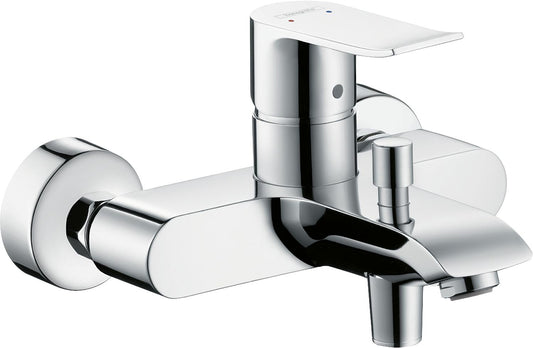Hansgrohe Metris AP bath mixer, 181 mm projection, chrome