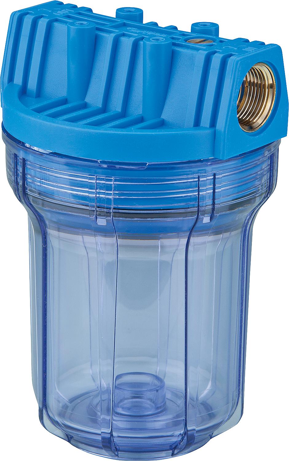 Filter housing FP2 DN25 (1") Clear, length 9 3/4"