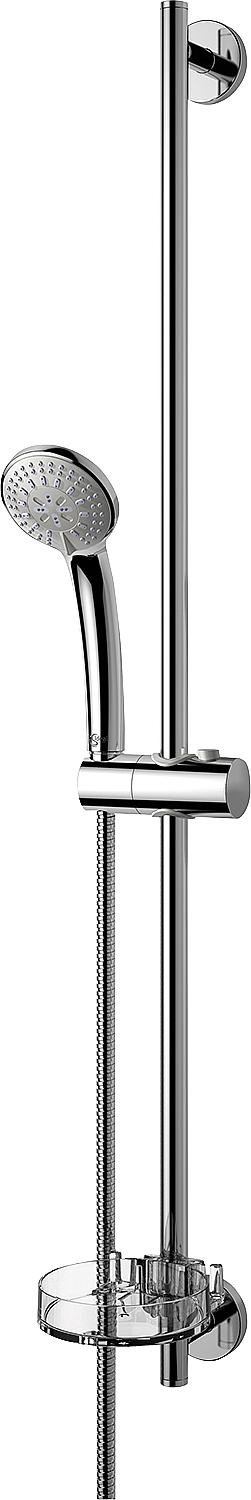 Brause-Set Ideal Standard Idealrain 900 mm, 3 Strahlarten Ø 80 mm chrom