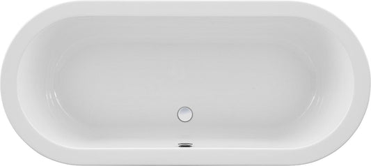 FLORA bathtub 1795x595x800 mm freestanding Capacity: 230 l Acrylic, white