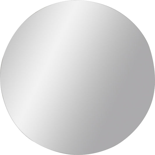 Kvina round mirror without mounting hardware, thickness: 5 mm, Ø 500 mm, edges ground