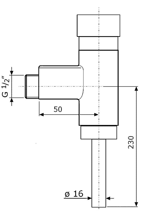 Ersatzteile für Urinal Druckspüler Typ 688 VIVA