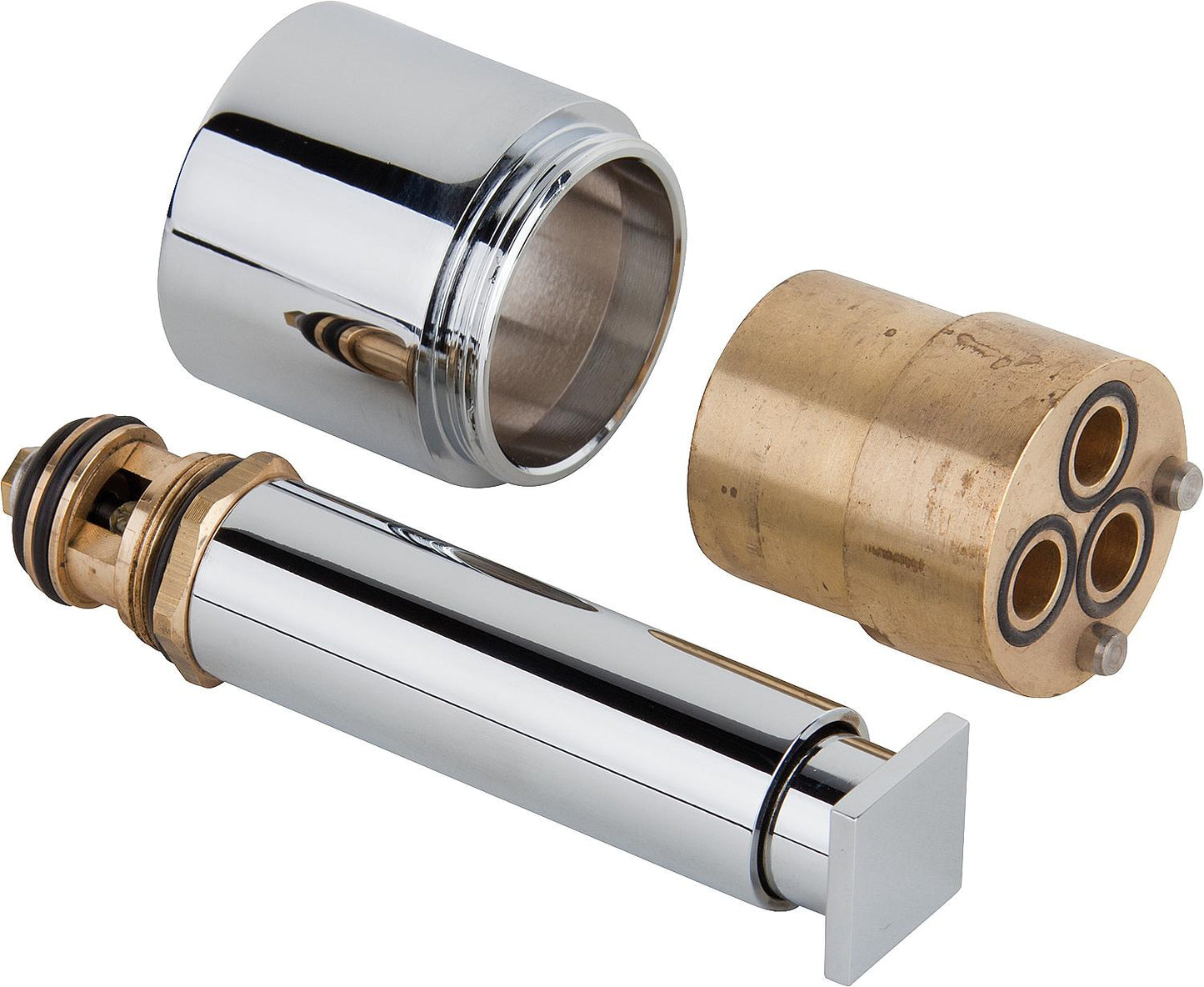 Concealed extension suitable for concealed shower mixers and concealed bath mixers, Skyline series, chrome, length 35mm