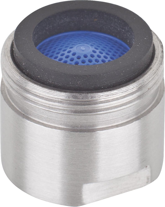 Complete aerator compatible with 93 210 31, stainless steel matt