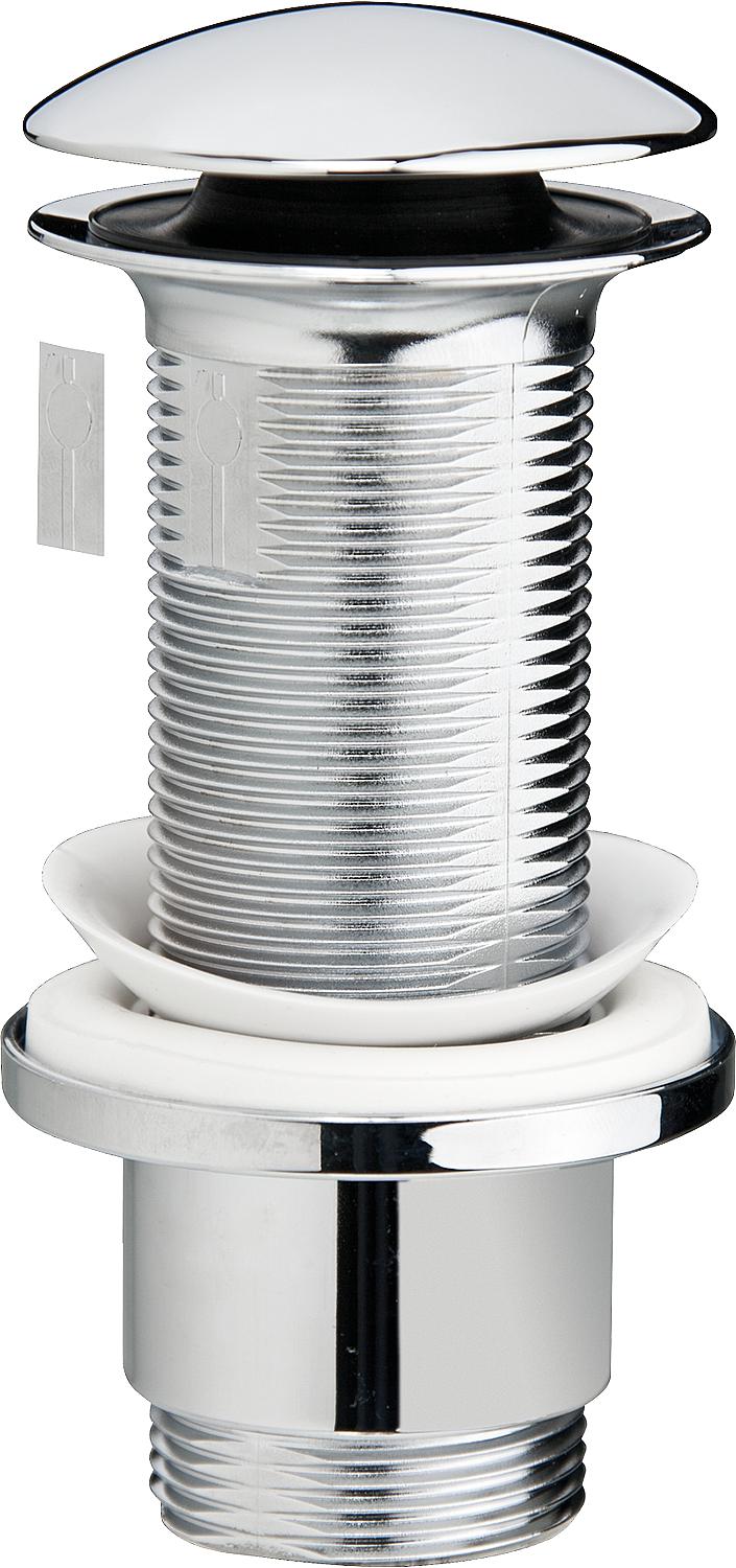 Clapet de réglage à tige longue 1 1/4", ABS, longueur de tige 11,5 cm, réglable universellement