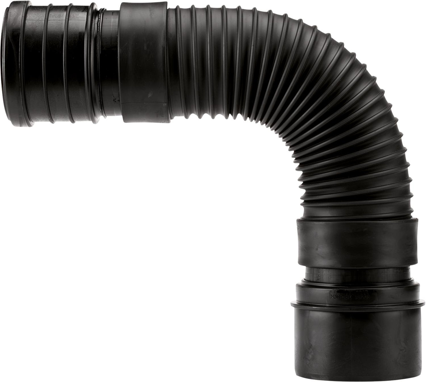 Tuyau de raccordement WC en PE, flexible, droit, DN 90/DN 100, réglable en 3 voies