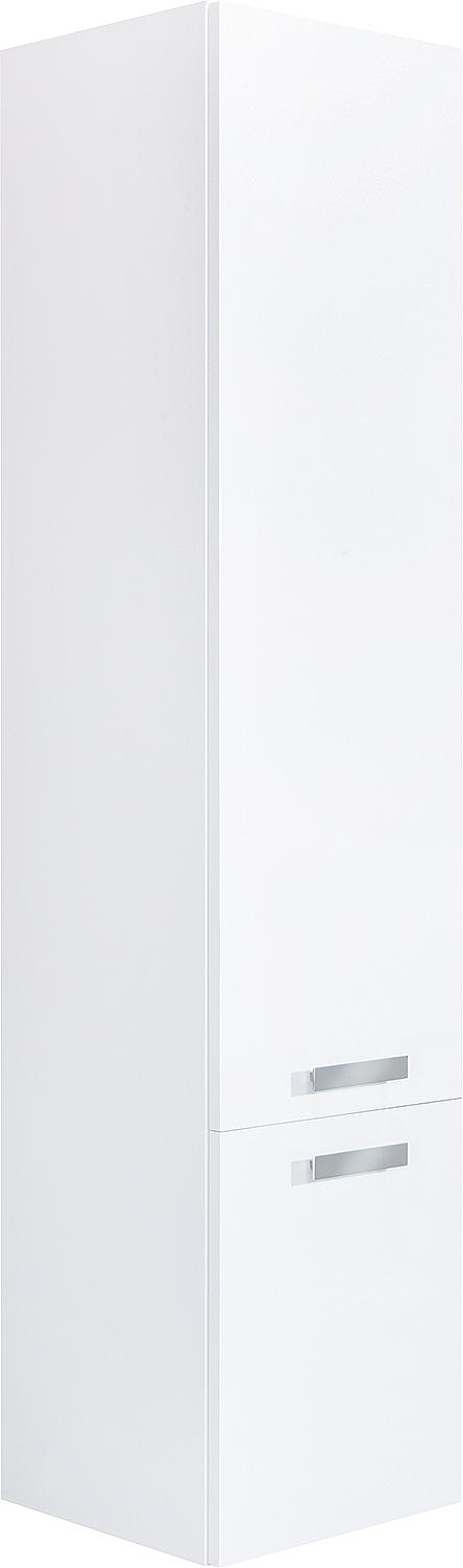 Hochschrank EBLI 2 Türen Eiche dunkel Anschlag links 350x1585x370 mm