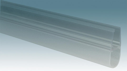 Joint d'étanchéité B pour vitrage à 90° et porte-mur