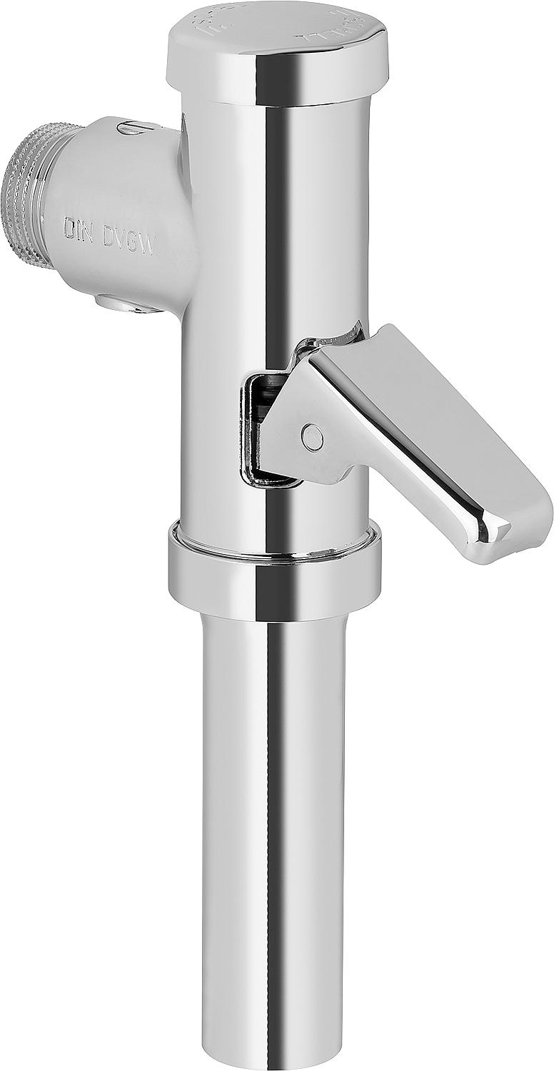 WC-Druckspüler Schell Schellomat mit Hebel, 3/4", chrom