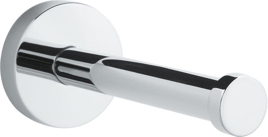 Reserve paper roll holder Eight, chrome-plated brass, horizontal