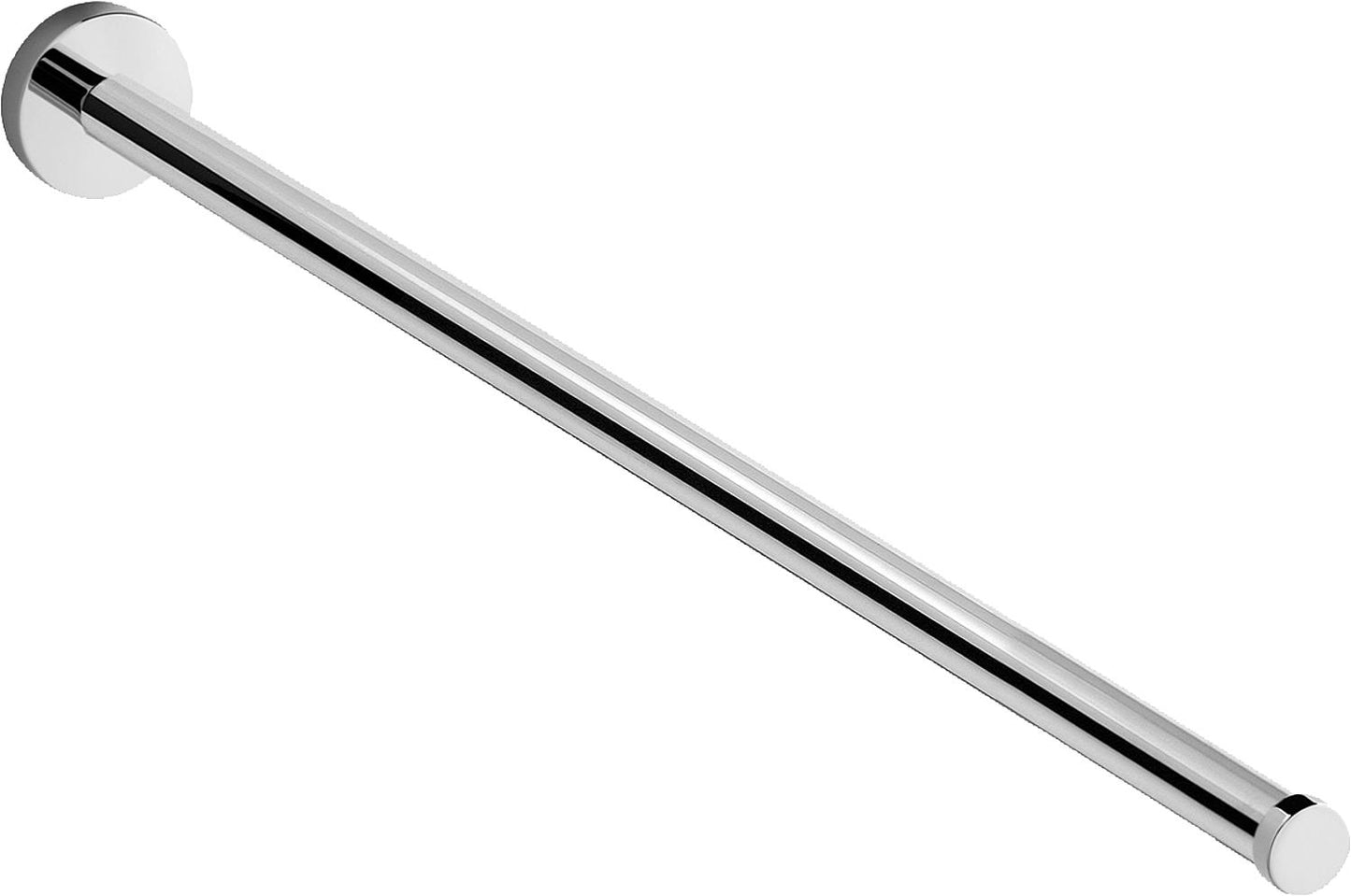 Towel rail Eight, single arm, L=430 mm, chrome-plated brass