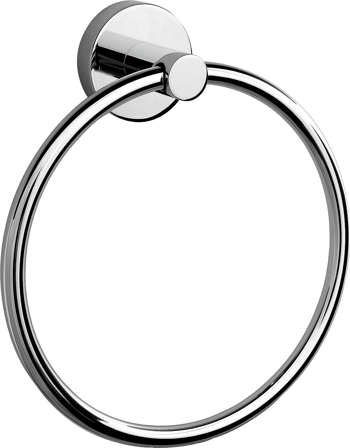 Towel ring Eight ØxH: 170x200 mm Chrome-plated brass