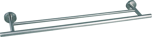 Axial towel rail, L=700 mm, stainless steel, matt