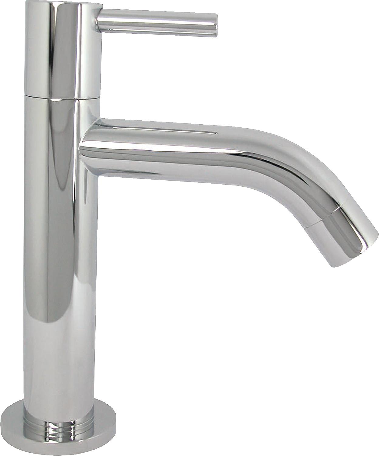 Colonne montante double, saillie de 90 mm, chromée