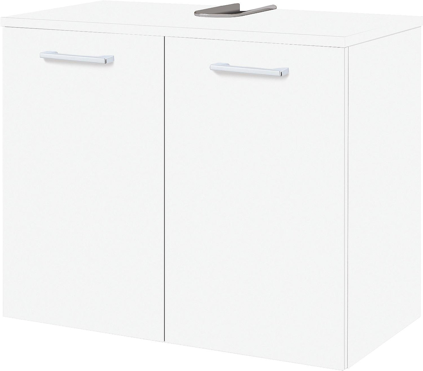 WTU ESTRA white high gloss, 2 doors, 700x572x370 mm