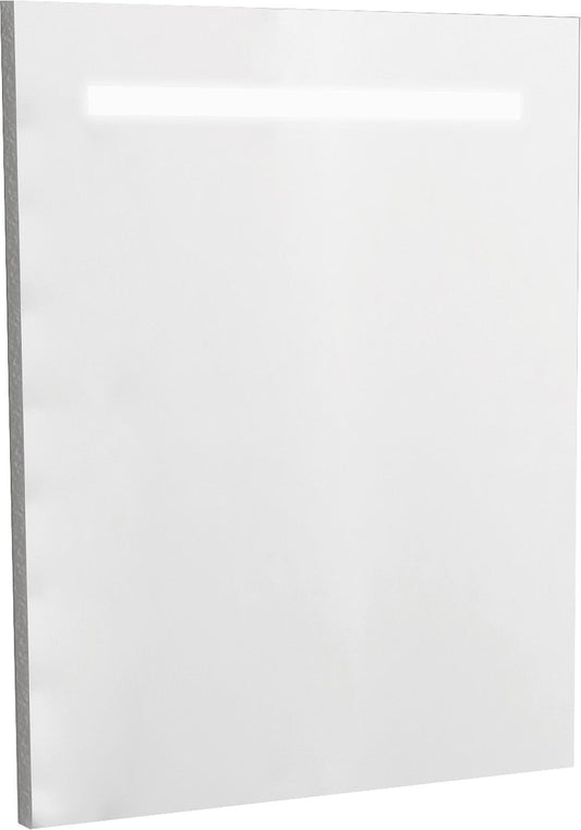 Miroir avec panneau lumineux, éclairage LED 10 watts, 600 x 720 mm