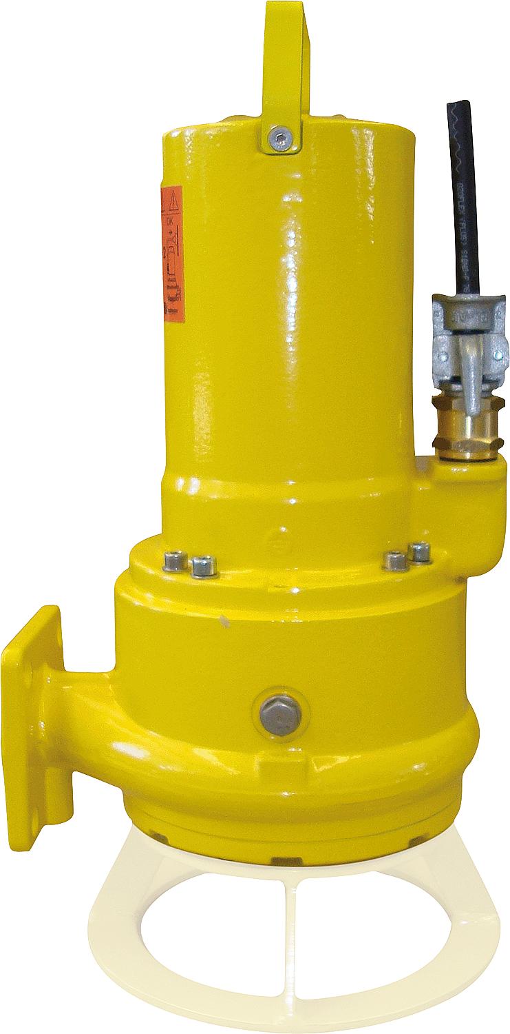 Zehnder ZFS 71.1 D Ex submersible wastewater pump, made of cast iron with cutting unit and explosion protection, 400V