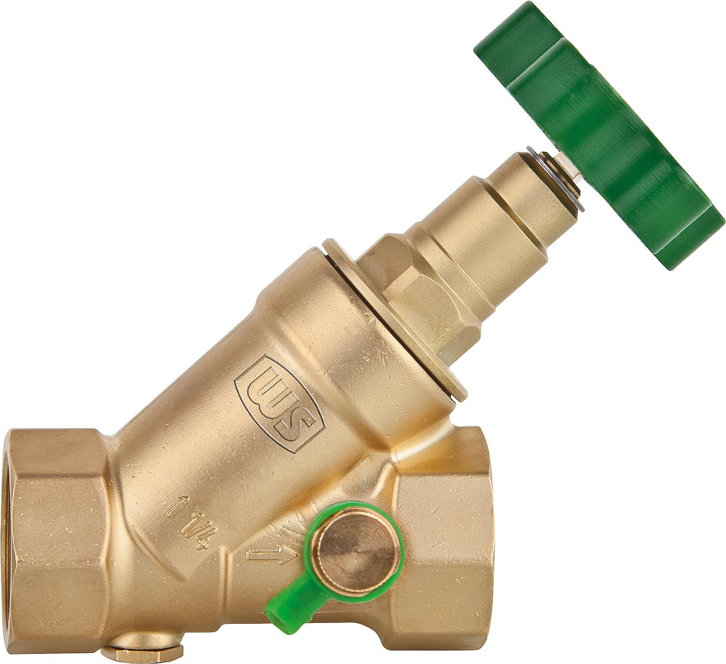 WS free-flow valve DN50, with relief, non-rising spindle, Rp 2"