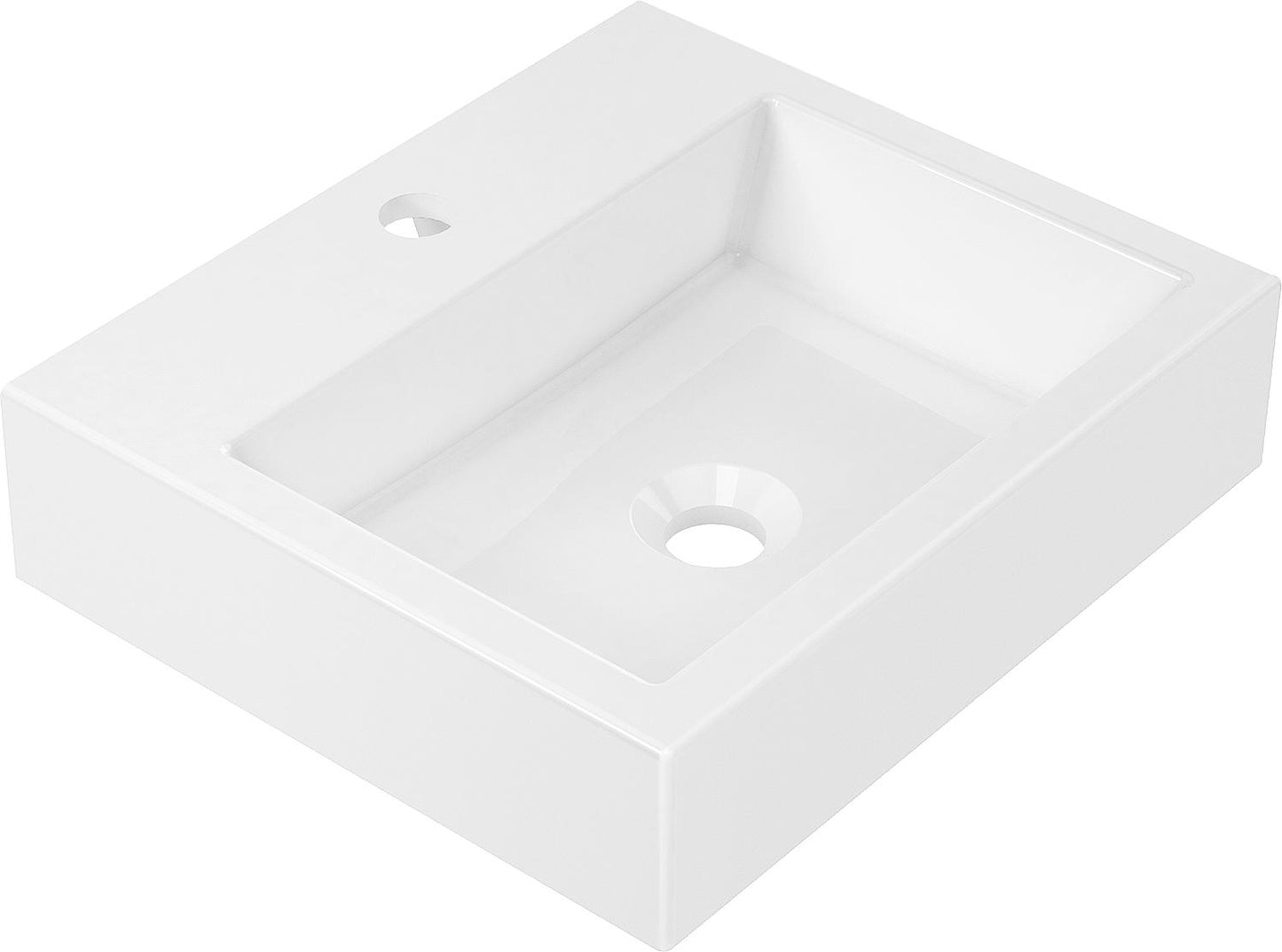 Waschtisch JULIA BxHxT: 700x100x420 mm Mineralguss weiss