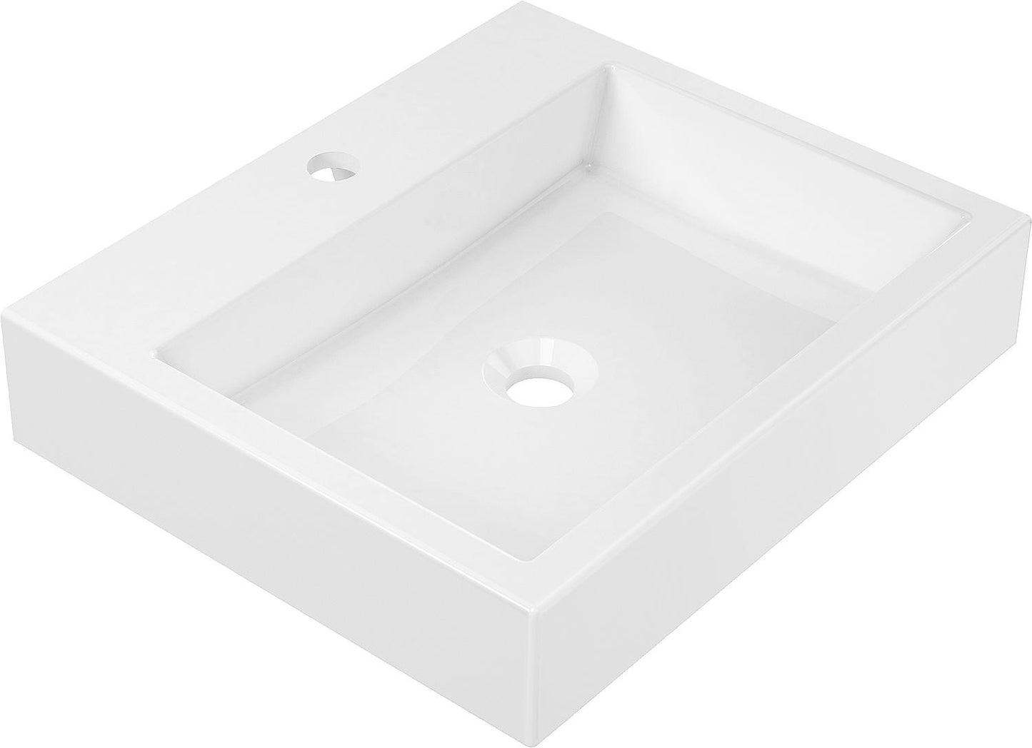 Waschtisch JULIA BxHxT: 700x100x420 mm Mineralguss weiss