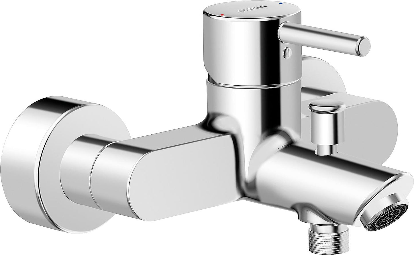 Hansa Hansavantis Style AP bath mixer, 159 mm projection, chrome