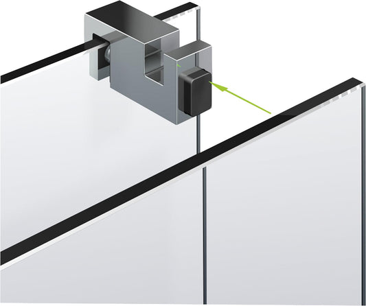 Handtuchhalter, glanzverchromt