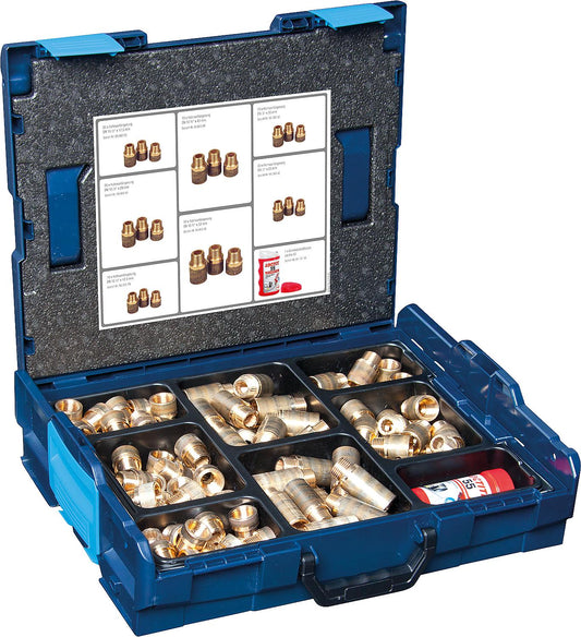 WS L-Boxx 102 Red Brass Tap Extensions