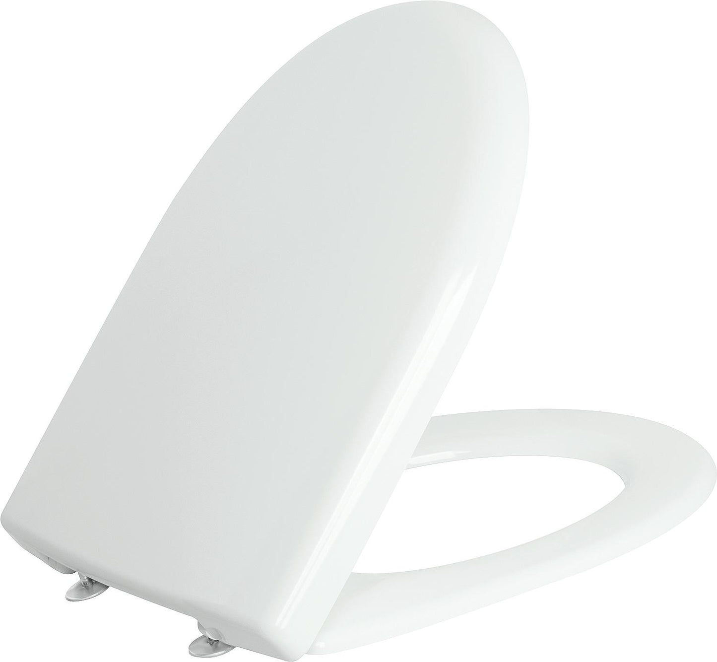 Abattant de toilettes Geberit Renova, blanc, fixation par le bas