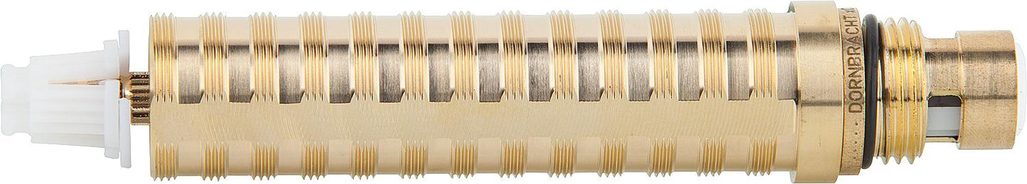 Croûte en céramique Dornbracht, fermeture à droite, 1/2", avec manchon, recoupable à la longueur souhaitée, pour robinets muraux WT
